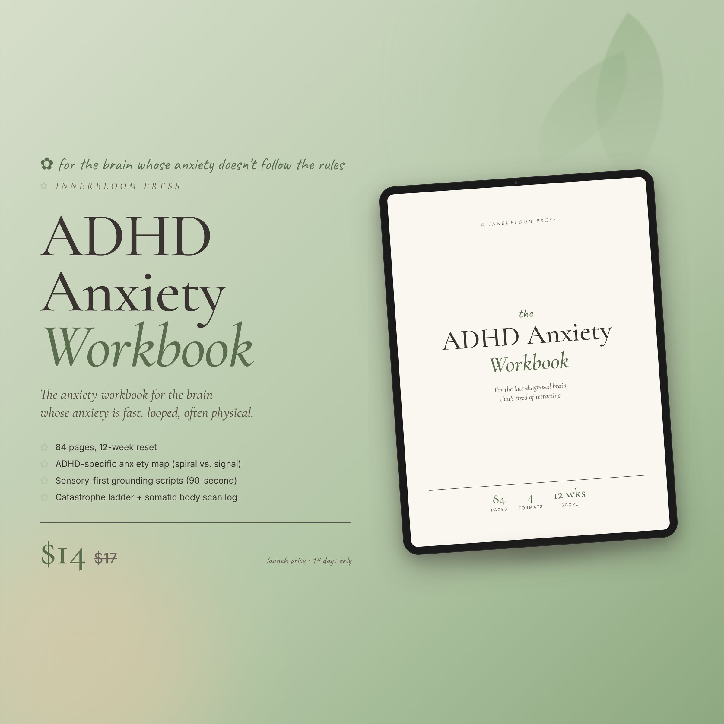 ADHD Anxiety Workbook